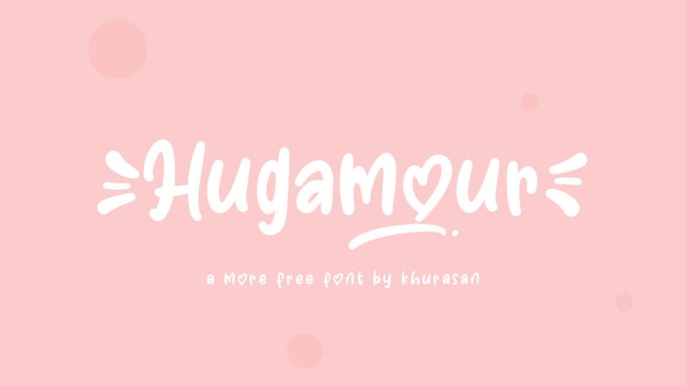  Hugamour: A Playful and Whimsical Font for Any Design