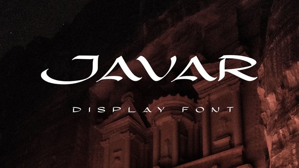 Javar: Perfect Typeface for Cultural and Historical Designs