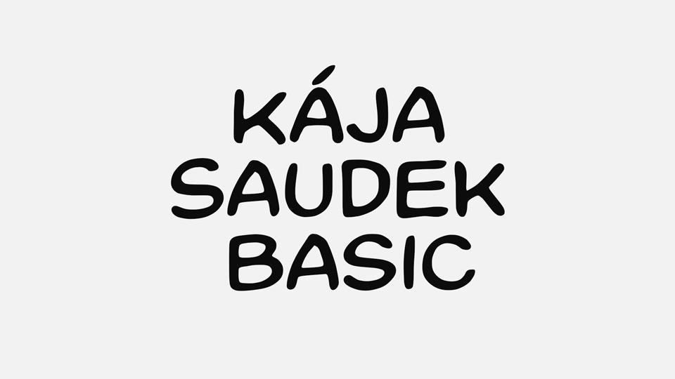 Kája Saudek Basic Font: A Hand-Drawn Typeface for Comic Book Lettering