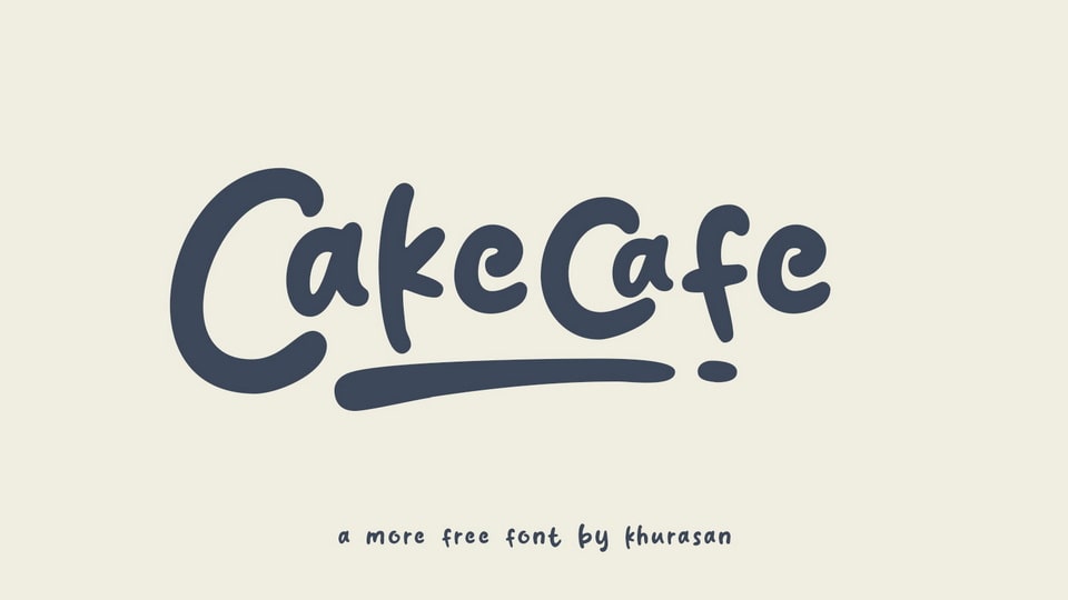 Add Whimsy to Your Designs with the Charming Cakecafe Font