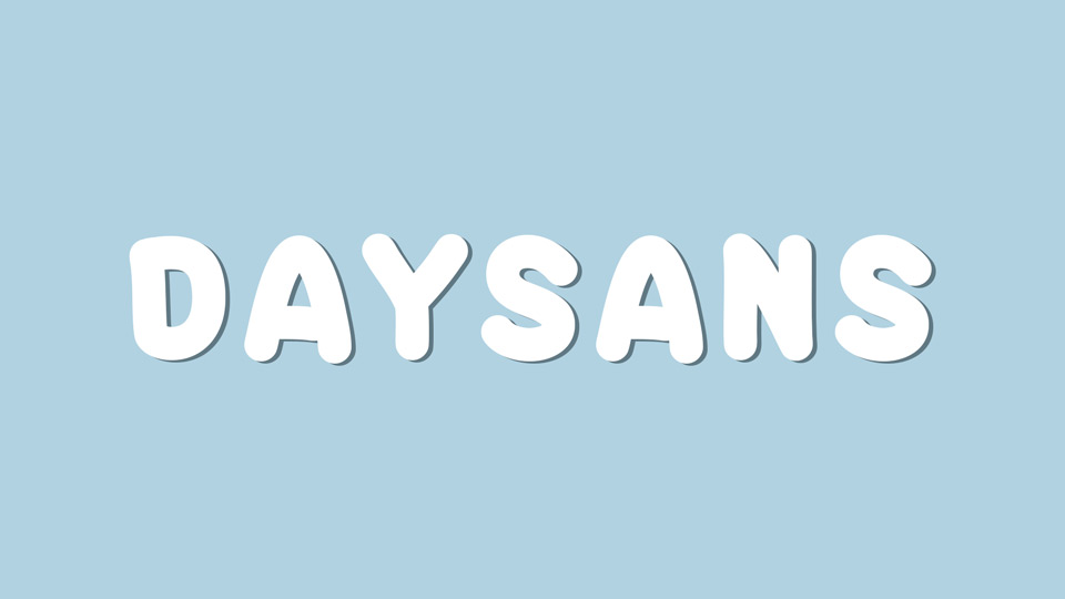 Daysans: Handwritten Font for Warmth and Friendliness