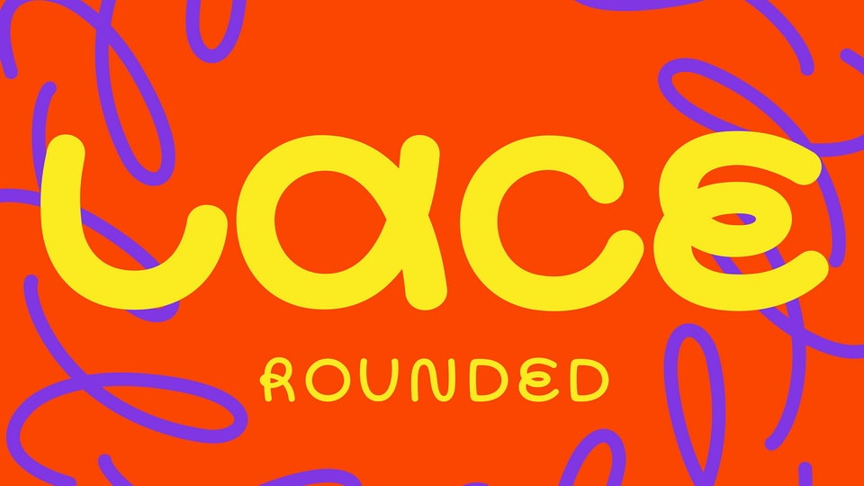 Lace Rounded: An Adorable Bubble Font for Creative Branding and Design Ventures