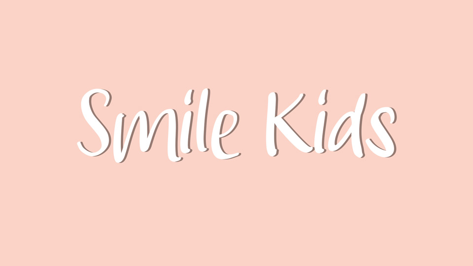 Smile Kids Typeface: Perfect Solution for Playful and Personal Projects