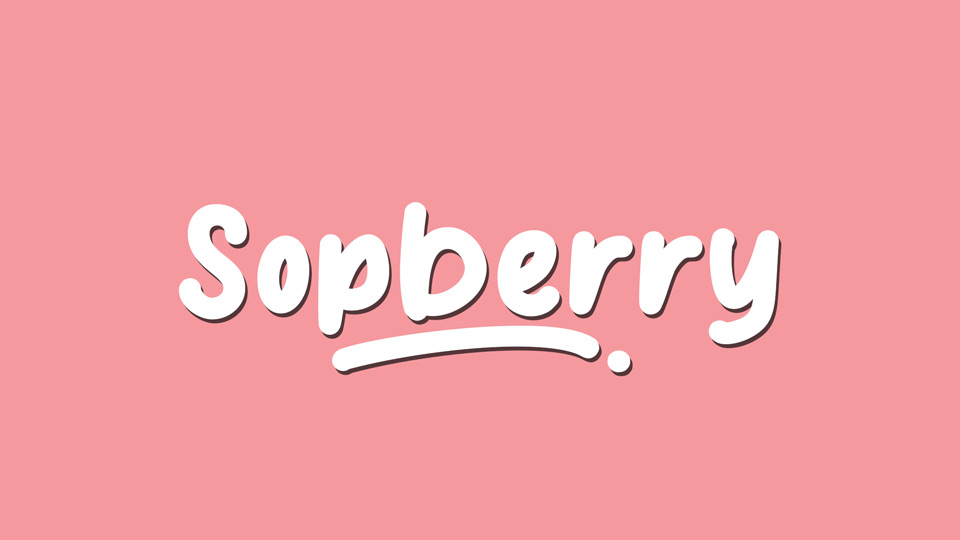 Sopberry: A Playful and Quirky Comic Font for Design Projects