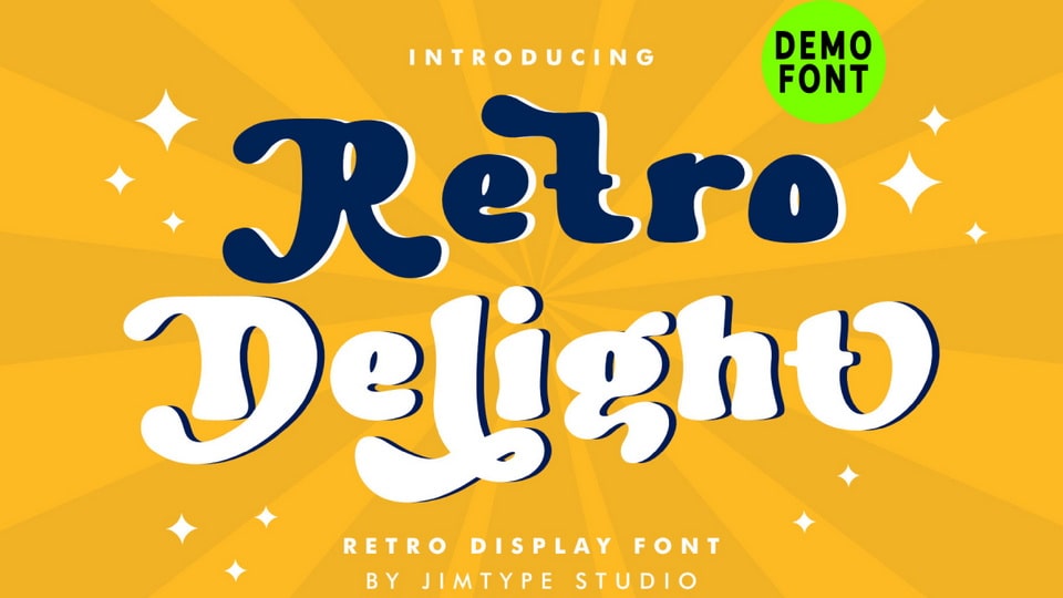 Retro Delight: A Must-Have Handcrafted Font for Charming and Eye-Catching Designs