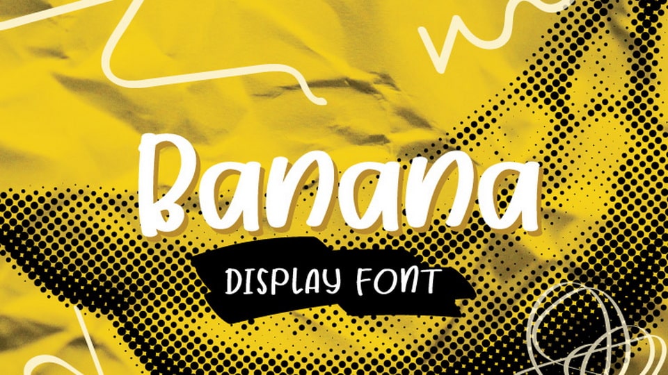 Banana Font: Elevate Your Creative Projects with Playfulness and Vibrant Energy