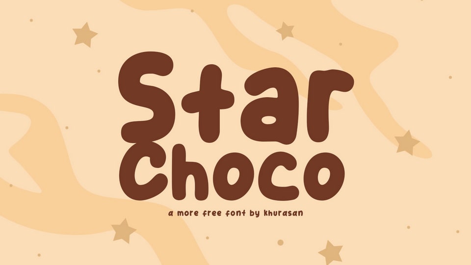  Star Choco: A Hand-Drawn Font for Charm and Authenticity