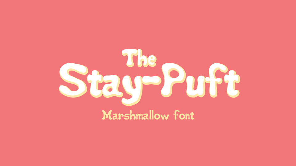 Stay Puft: A Delightful Hand-Drawn Font for Playful Designs