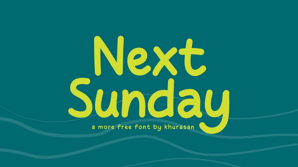 Next Sunday: Infusing Comic-Style Fun into Typography