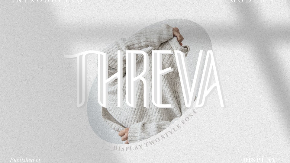 Threva: A Modern and Elegant Sans Serif Font