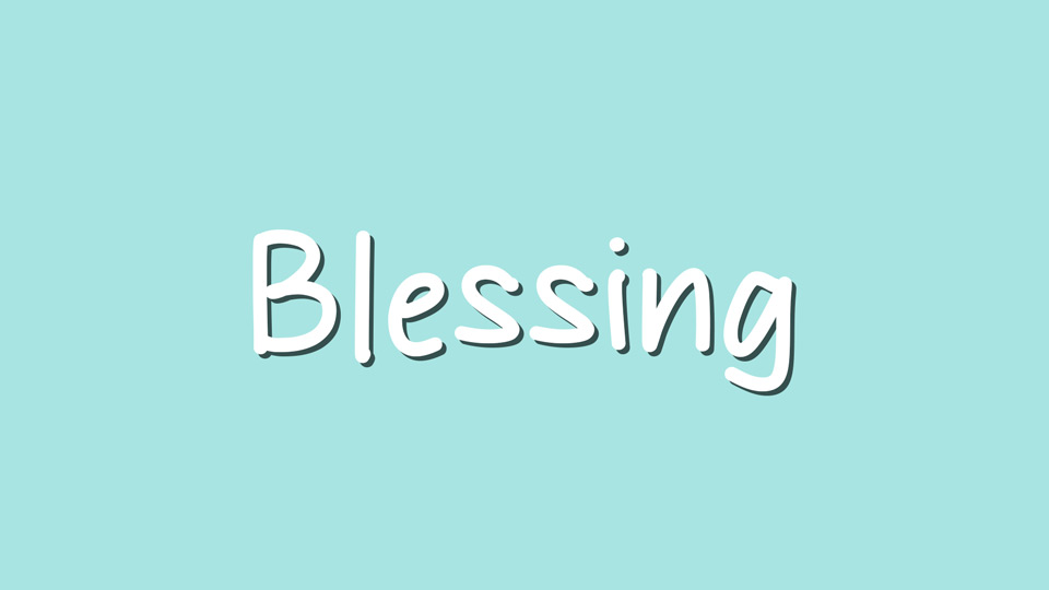 Blessing Font: Comic Charm Meets Readability