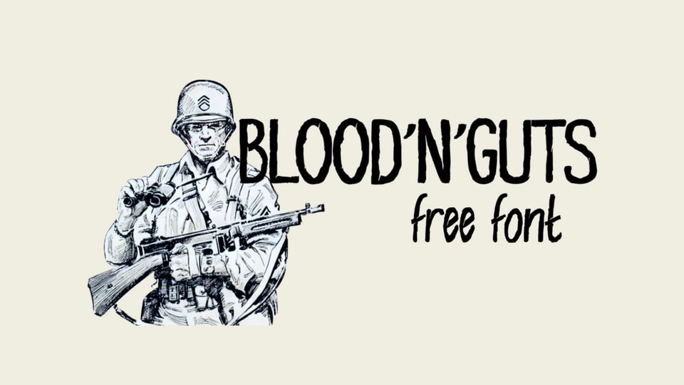 Blood'n'guts Font