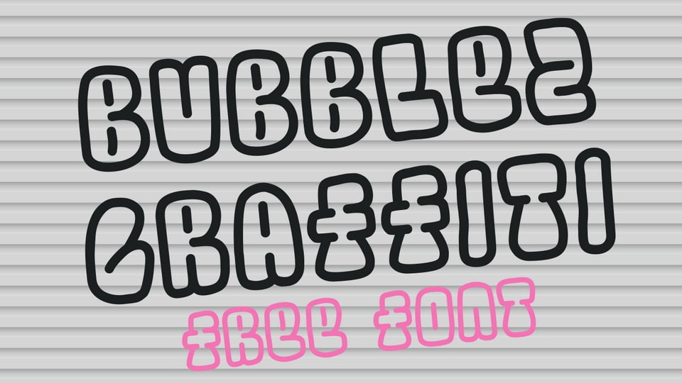 Bubblez Graffiti Font: Injecting Rebellious Energy into Your Designs