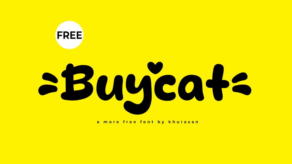 Buycat: A Playful and Delightful Handwritten Font