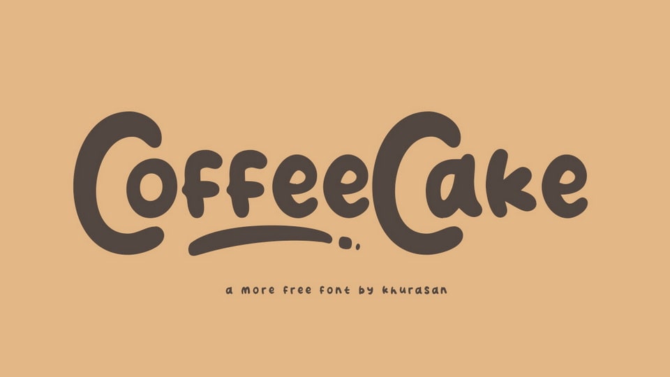 Coffee Cake Font