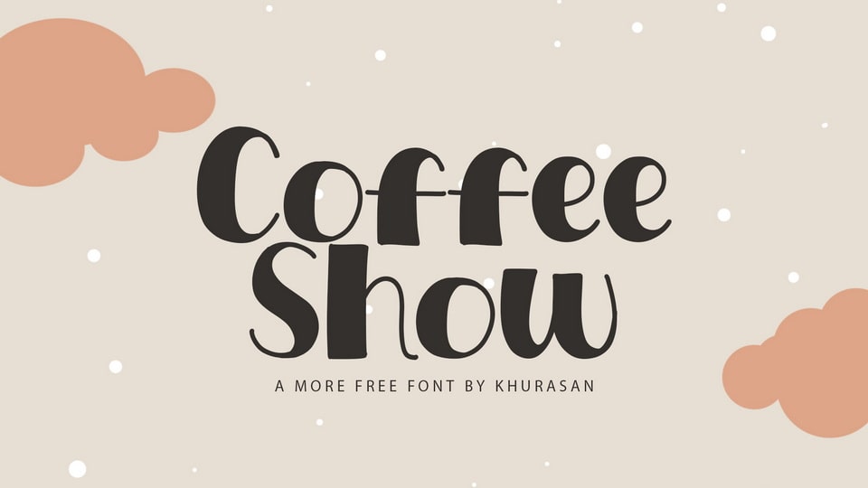 Coffee Show: A Playful and Charming Hand-Drawn Font
