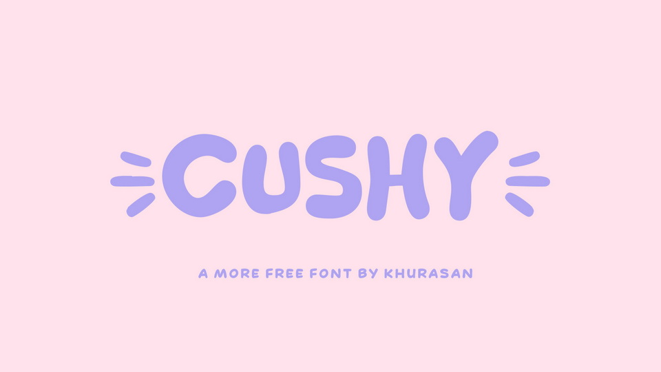 Cushy: A Sweet and Smooth Handwritten Font