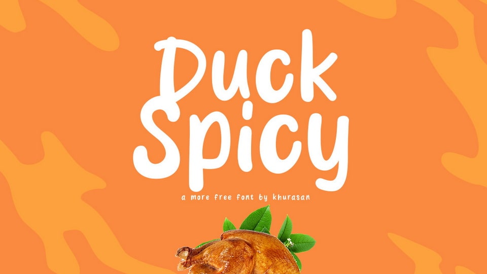Whimsical Charm: Duck Spicy Font