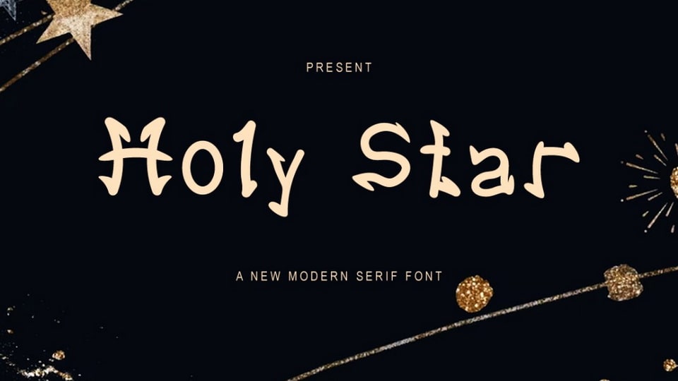 Holy Star: A Whimsical and Enchanting Font