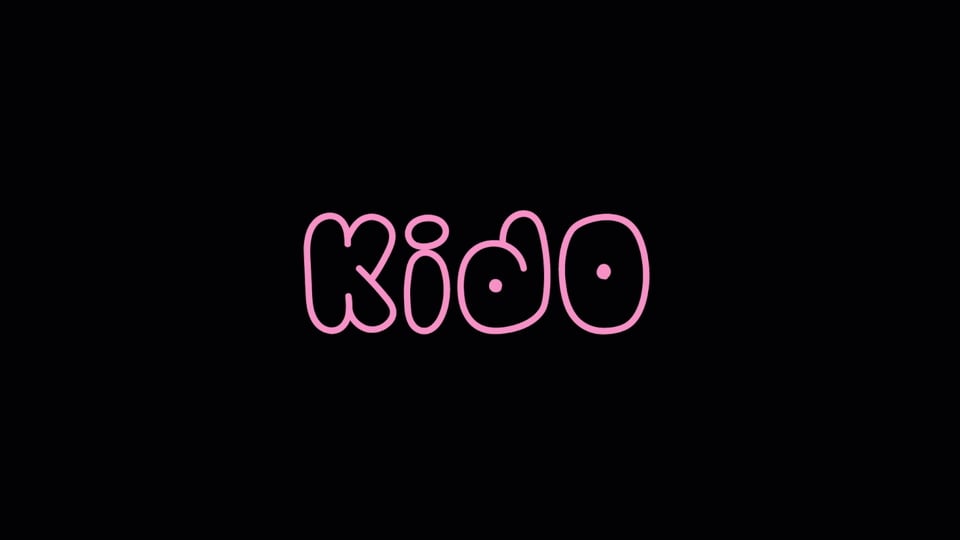 Kido: A Playful Hand-Lettered Typeface Inspired by 60s Cartoons