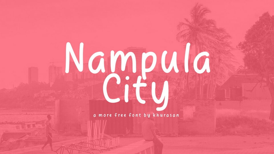 Nampula City: A Playful and Expressive Comic Font