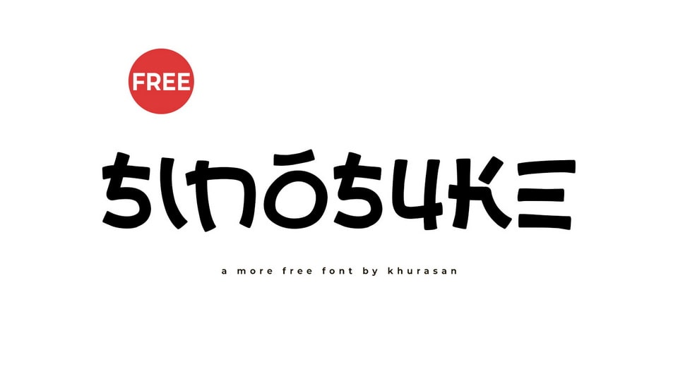 Sinosuke: Elegance of Japanese Calligraphy in a Font
