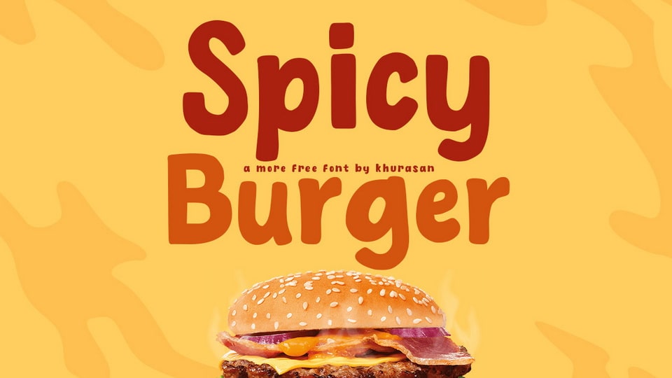 Spicy Burger: A Comic Font for Joyful Expressions
