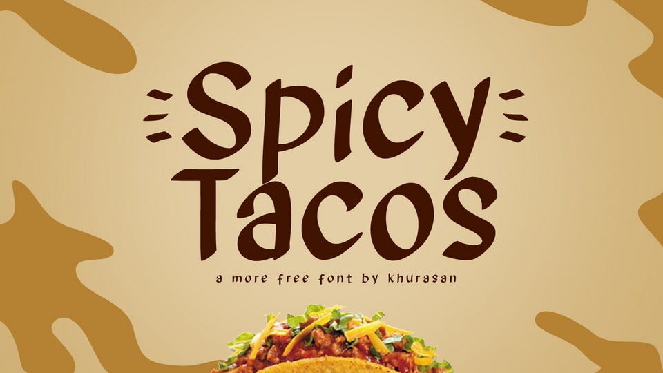 Spicy Tacos: A Playful Handwritten Font for Joyful Designs