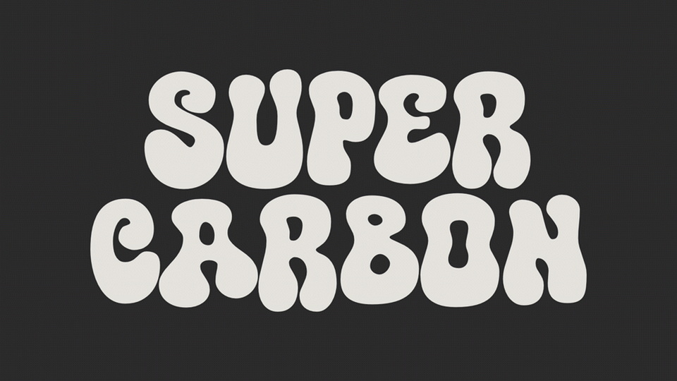 Super Carbon: A Retro Font with Modern Grooves