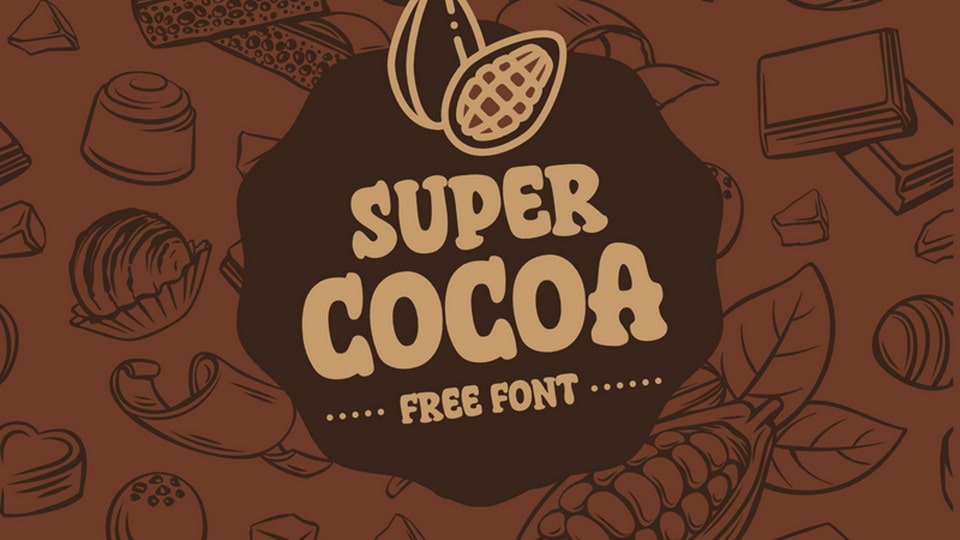 Super Cacao: A Comic Font with Character
