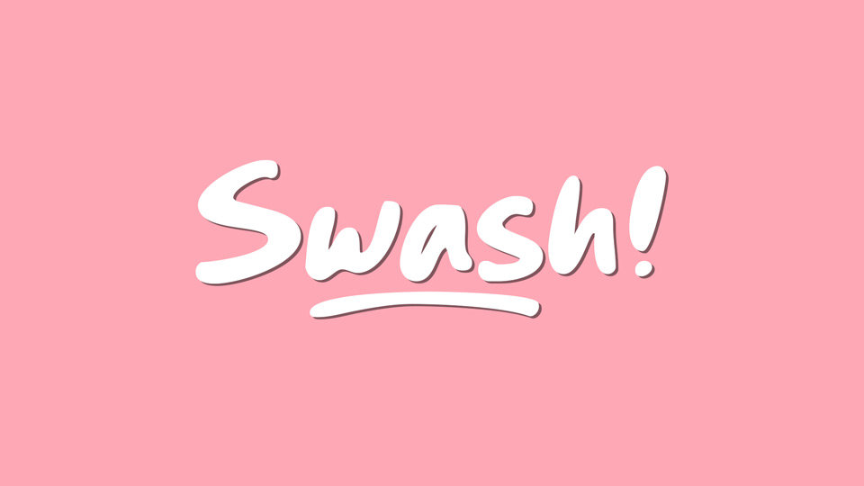 Swash: A Playful Comic-Inspired Font