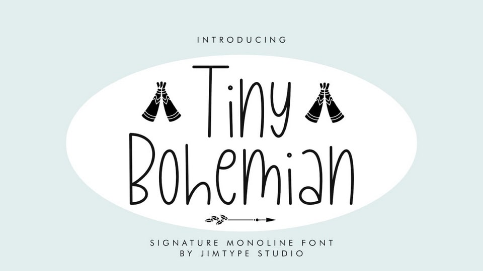 Tiny Bohemian Font: Embrace Whimsical Charm in Your Designs