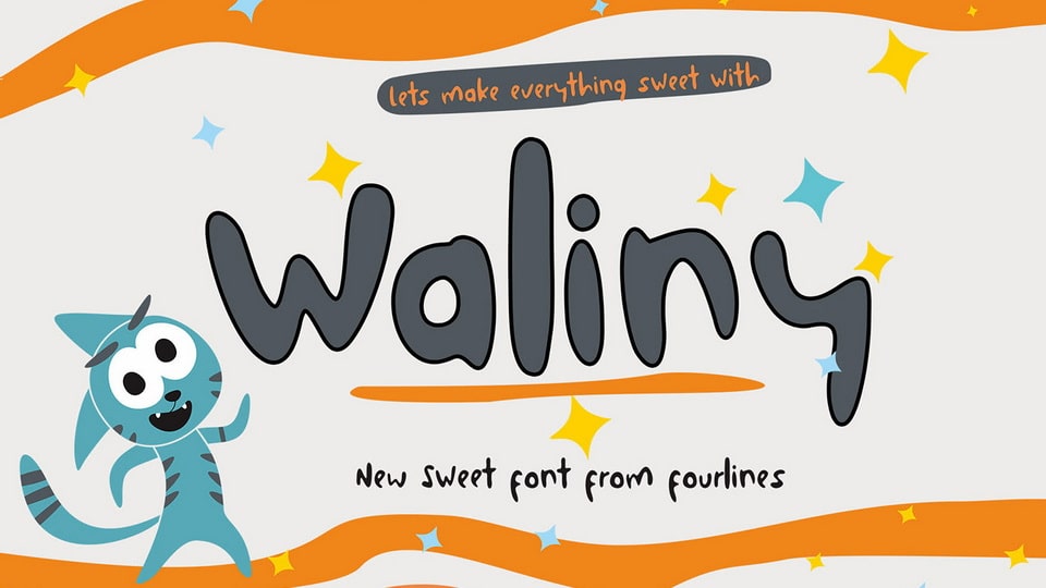 Waliny: A Delightful Hand-Drawn Font