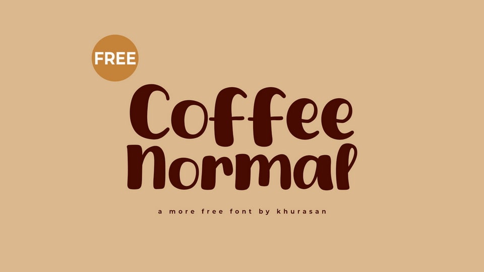 Coffee Normal Font: A Playful and Charming Hand-Drawn Gem
