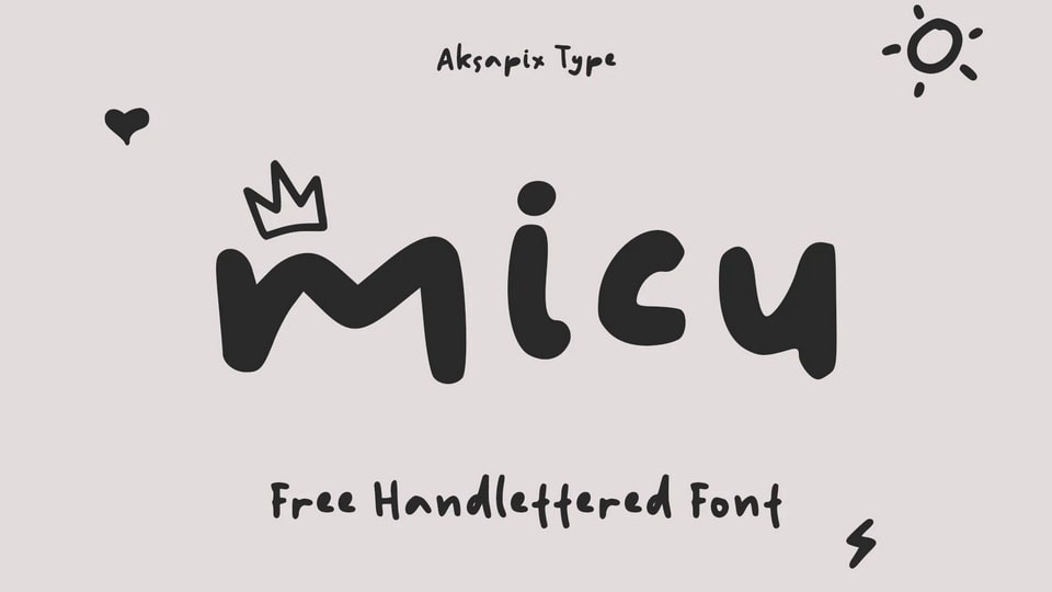 Micu: A Charming and Versatile Handlettered Font
