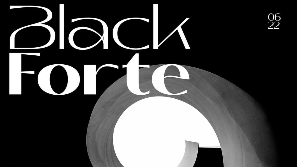 

Black Forte: A Versatile Sans Serif Font for Modern Design Projects