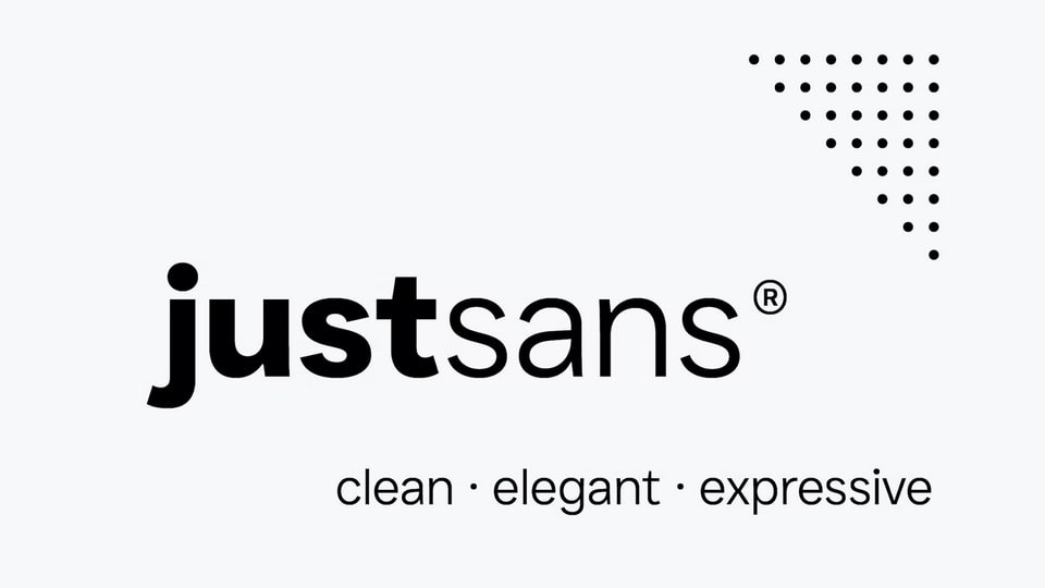 

JUST Sans: Professional Modern Geometric Sans Serif