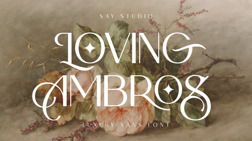 

Loving Ambros: An Elegant and Vintage Serif Font