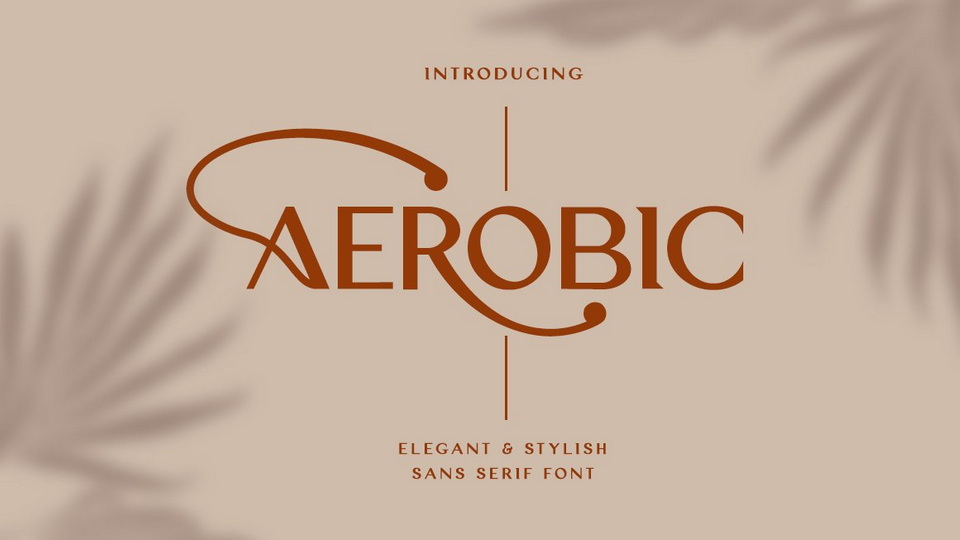 Aerobic: the Sleek and Contemporary Font for Exceptional Design Flair