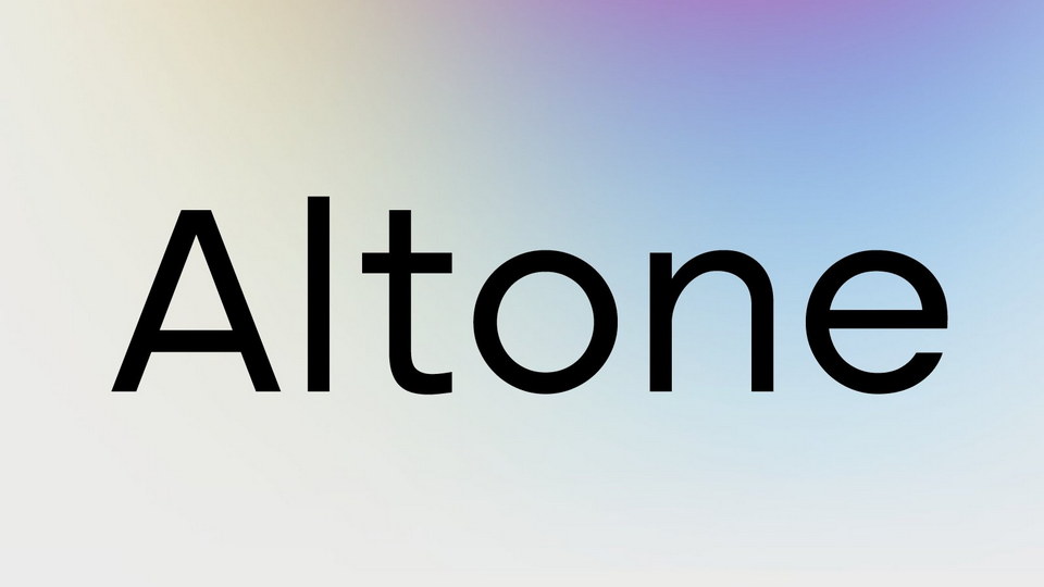 Altone: A Consistent and Bold Geometric Sans Serif Font