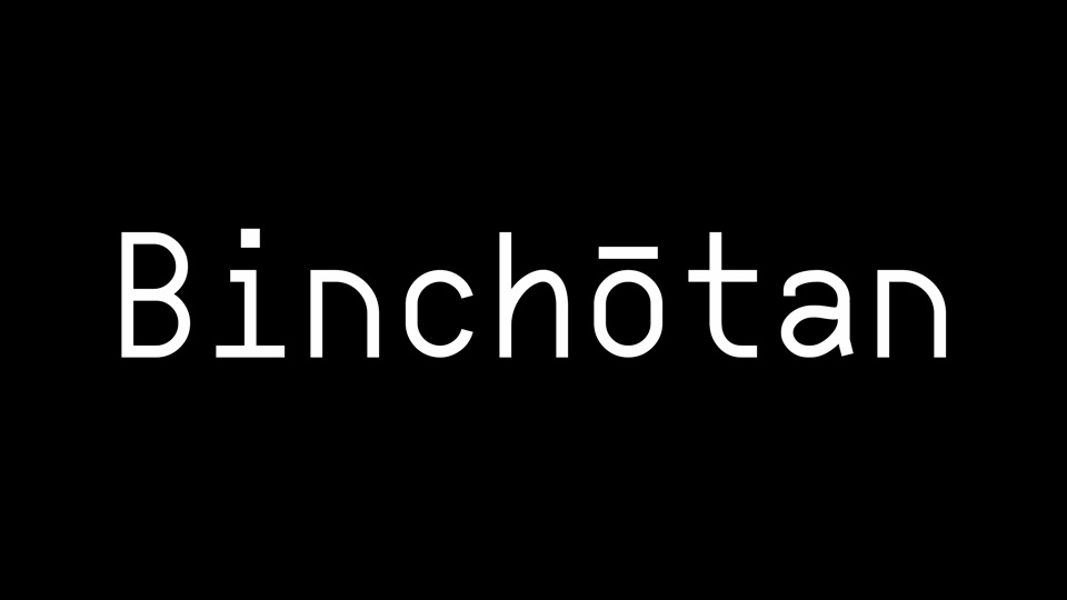 

Binchōtan: A Unique Monospaced Typeface for Combining Latin and East Asian Characters
