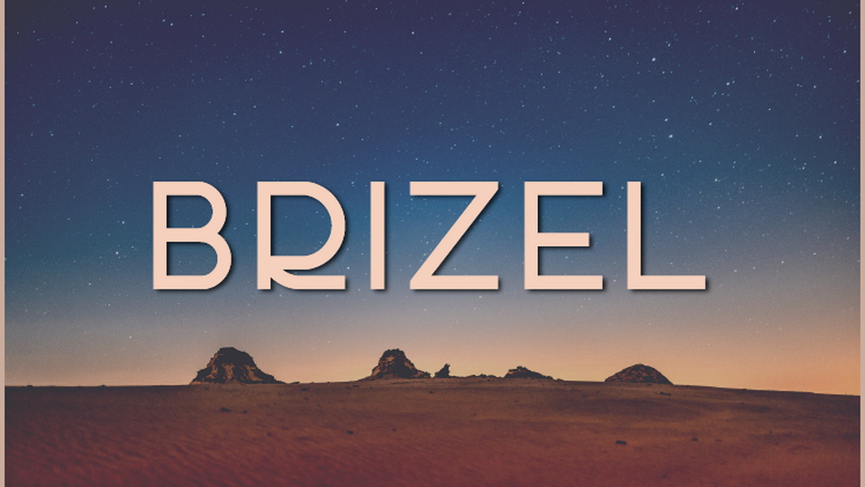  Brizel: A Versatile and Polished Sans Serif Font for Your Collection