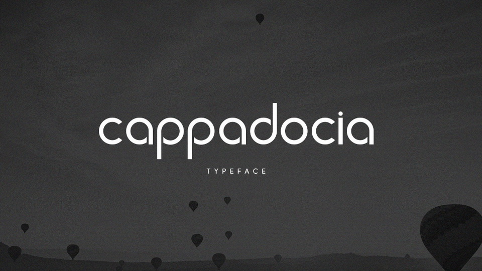 

Cappadocia: A Modern Geometric Font with Versatility and Eye-Catching Quality