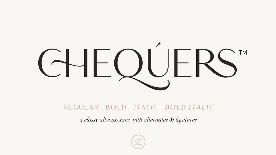 

Chequers: A Timeless Classic Font for Any Design Project