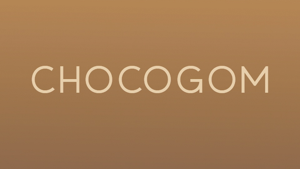 Chocogom: A Sleek Sans-Serif Font for Elevating Your Brand's Visual Identity