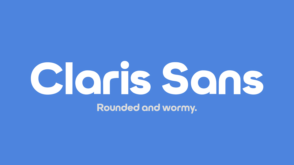 
Claris Sans: A Rounded and Wormy Sans Serif Font
