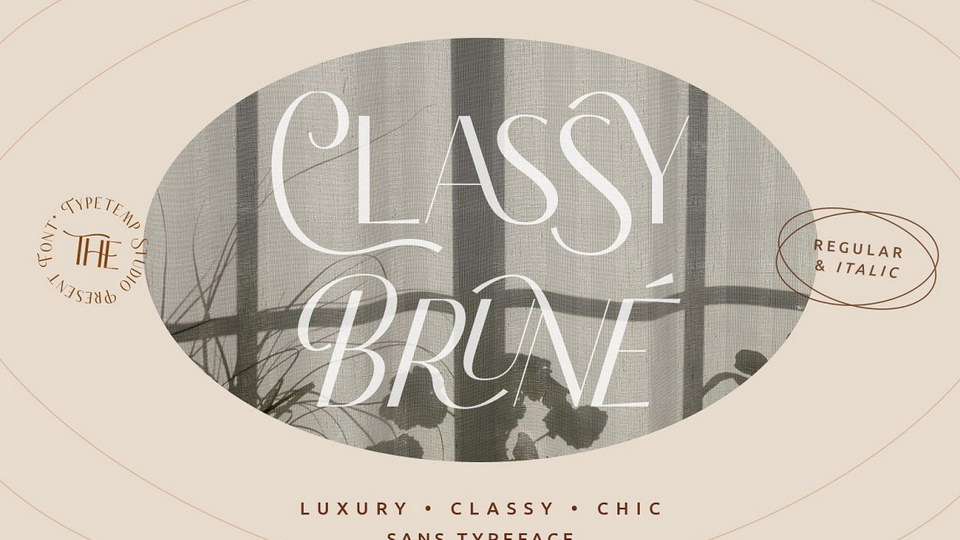 

Classy Brune: Adding a Touch of Luxury and Visual Elegance to Any Project