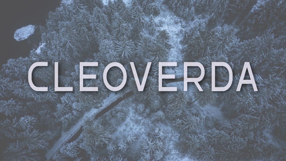 Cleoverda: A Versatile and Elegant Sans-Serif Font for Elevated Creative Projects