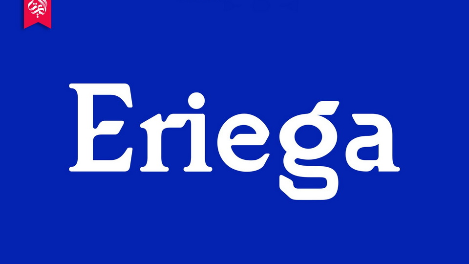 Eriega: Versatile Typeface for Tech Startups and Beyond