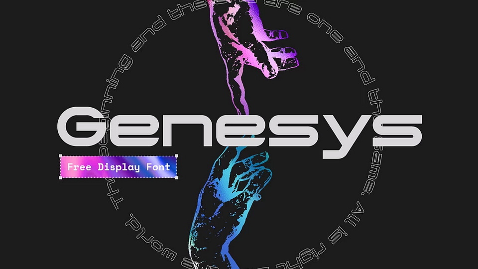 

Genesys: A Futuristic Display Font That Evokes Strength and Power